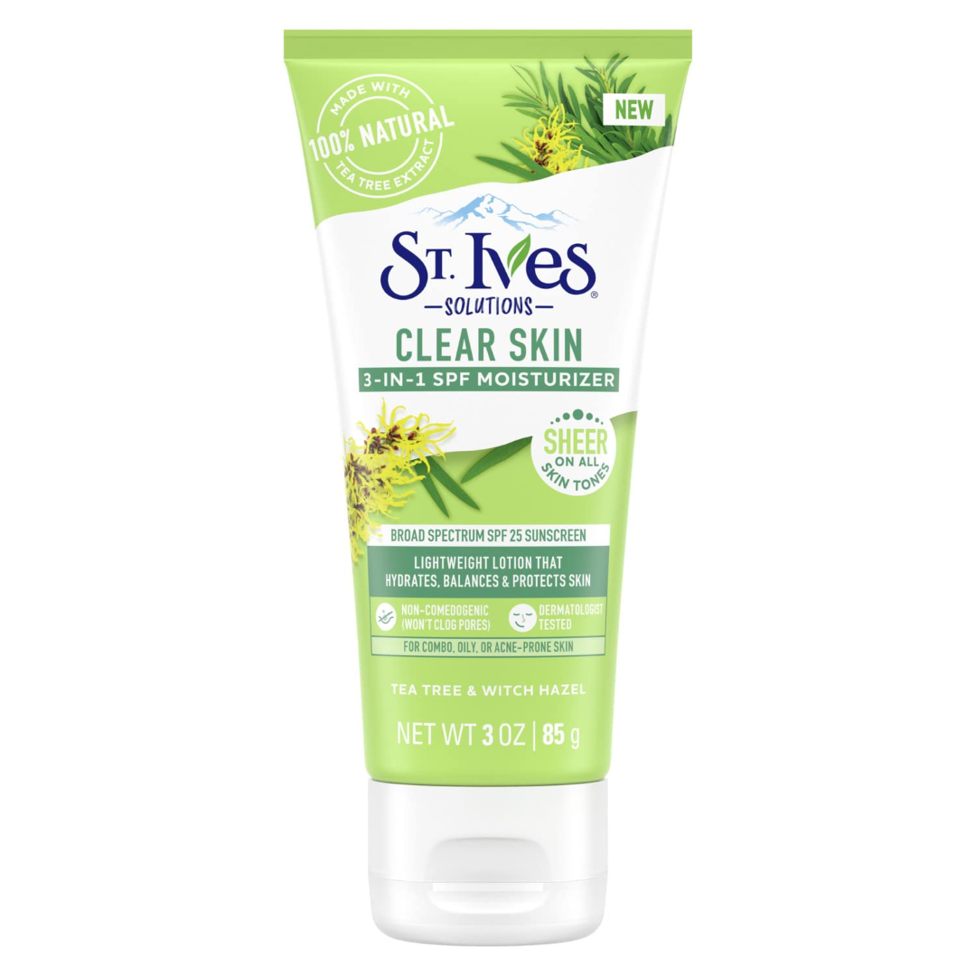ST IVES SPF 25 3 IN 1 MOISTURIZER 85G